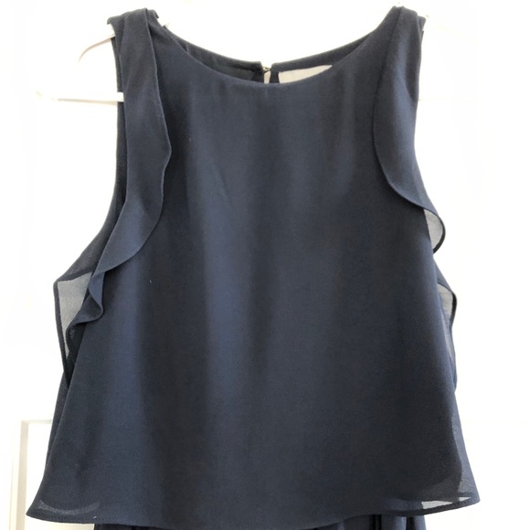 H&M Navy Blue Maxi Dress - Picture 2 of 5